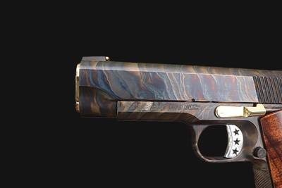 Cabot Guns 1911 Case Hardened Commander .45 ACP - New in Box - Image 11 of 17