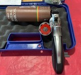 Smith & Wesson Plus 3-5-7, 3 inch unfluted bbl, 7 shot.Fired once. - 5 of 12