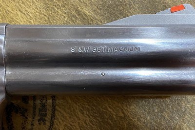 Smith & Wesson 686-4, .357 magnum.4" bbl, Round Butt. No Mims, No Lock.Excellent! - Image 10 of 15