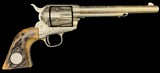 Engraved Colt Cattle Brand Single Action .45 1884 - 2 of 10