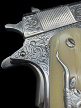 Engraved Colt 1911 Series 70 DW Harris - 9 of 9