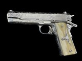 Engraved Colt 1911 Series 70 DW Harris - 3 of 9