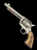 Special Ordered Engraved Colt SAA .45 - 4 of 15