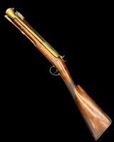 Rare Engraved Wilson & Co. Percussion Blunderbuss with Folding Bayonet - 14 of 15