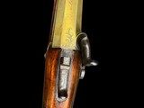Rare Engraved Wilson & Co. Percussion Blunderbuss with Folding Bayonet - 4 of 15
