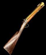 Rare Engraved Wilson & Co. Percussion Blunderbuss with Folding Bayonet - 15 of 15