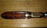 Custom stag handled dagger - 4 of 4