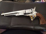 Colt Stainless Model 1860 revolver - 1 of 9