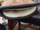Tooled leather carbine scabbard - Image 6 of 6