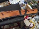 Tooled leather carbine scabbard - Image 2 of 6