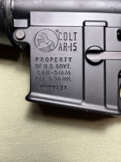 Colt AR-15 GAU-5/A/A Vietnam War Collection - Image 5 of 12