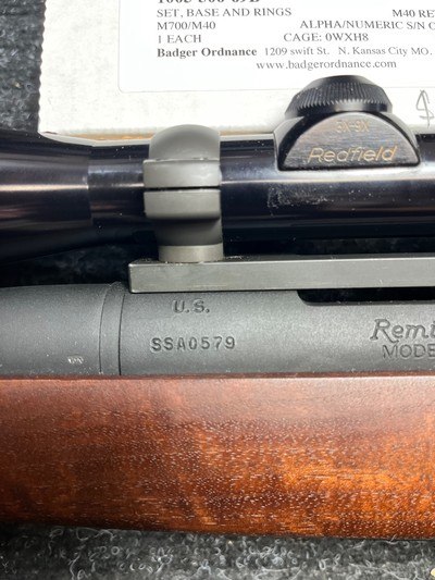 Remington USMC M40 Vietnam Era Sniper Rifle - Image 8 of 15