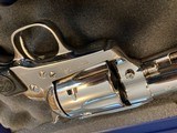 1997 Mfg. Colt SAA Single Action Army Nickel .45 LC 4 3/4" - 3 of 14