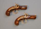 Henry Deringer Gold Mounted Commemorative Pistol Set - 3 of 8