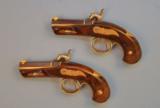 Henry Deringer Gold Mounted Commemorative Pistol Set - 4 of 8