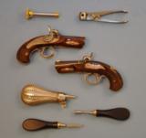 Henry Deringer Gold Mounted Commemorative Pistol Set - 8 of 8
