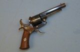 Belgian Lafaucheux Style Pin Fire Revolver. - 1 of 4