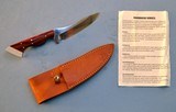 Original Barminski, Loveland Colorado Sheath Knife - 1 of 12