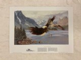 1988 Remington Art Collection - Set of 4 - Conflict in the Wild Prints. - 2 of 5