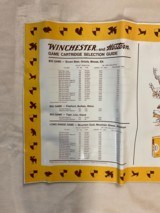 Vintage Winchester & Western Game Cartridge Selection Plastic Foldable Poster - 2 of 4