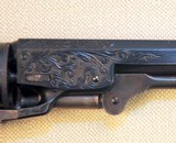 Colt Blackpowder Arms Custom Engraved 1862 Pocket Navy Revolver - 4 of 10
