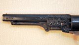 Colt Blackpowder Arms Custom Engraved 1862 Pocket Navy Revolver - 9 of 10