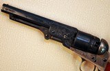 Colt Blackpowder Arms Custom Engraved 1862 Pocket Navy Revolver - 8 of 10