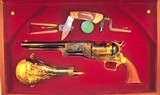 United States Historical Society Texas Sesquicentennial Sam Houston Walker Revolver. - 2 of 16