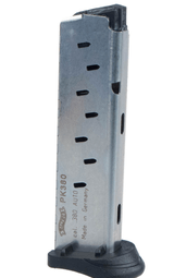 WALTHER PK380 8RD 380ACP STAINLESS FACTORY MAGAZINE USED - 1 of 2