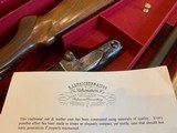 B. Laubscher & Associates hand made Oak & Leather Double Takedown Case - 5 of 6