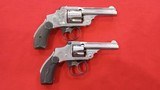 Pair of Smith and Wesson Safety Hammerless - 3 of 4