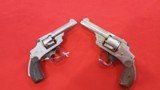 Pair of Smith and Wesson Safety Hammerless