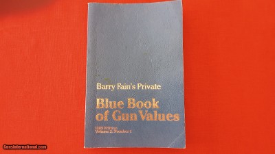 Barry Fains Blue Book of Gun Values