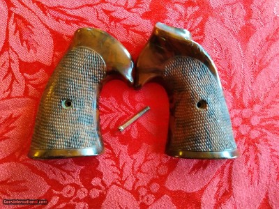 Vintage Franzite Grips-Colt