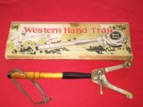Vintage Western Hand Held Trap