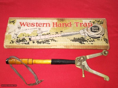 Vintage Western Hand Held Trap