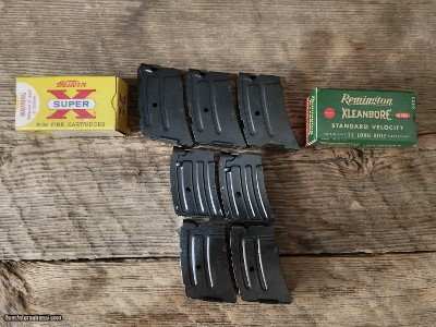 Winchester
Remington
Savage
.22 Magazines