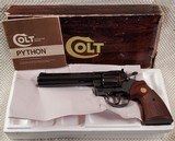 ***COLT - PYTHON - NEW IN THE BOX, UNFIRED - .357 - 6" BARREL*** - 1 of 12