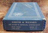 ***SMITH & WESSON - MODEL 37 - .38 CHIEFS SPECIAL AIRWEIGHT - FACTORY BOX*** - 6 of 10