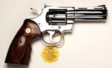 ***COLT - PYTHON ELITE - .357 MAGNUM -
4" BARREL - 1983 - HIGH CONDITION! - 1ST YEAR SS PYTHON!*** - 1 of 12