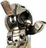 SPECIAL PAIR PLUS CUSTOM HOLSTER, Uberti, .45 LC, Gold Coins in Grips - 9 of 11