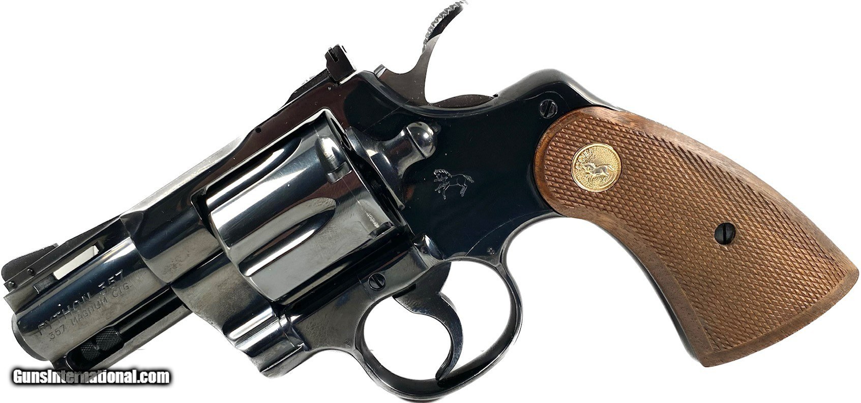 COLT PYTHON .357 Mag, Rare 2.5" Bbl Made In 1981