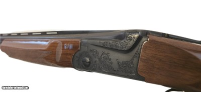 Ithaca Model 600 Magnum, 20ga, Rare Blued Hand Engraved