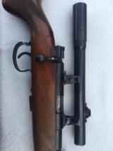 Mauser Mm 410B .22 long rifle with period detachable Ziess scope - 1 of 12