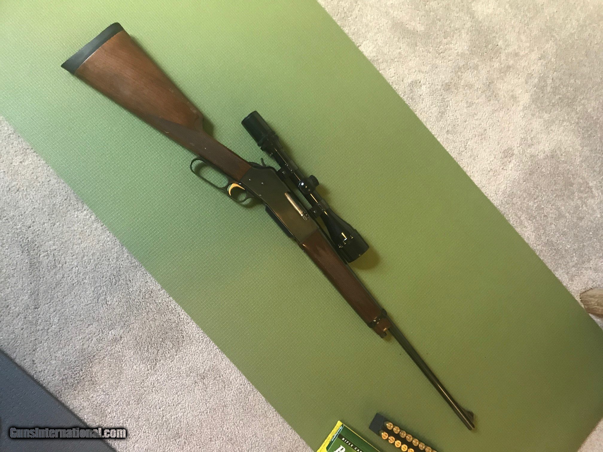 Browning Model 81 BLR 22-250 with scope