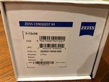 LOOK!!! Zeiss Conquest V4 3-12x56 Z-Plex Reticle 20 SFP Rifle Scope Brand New - 2 of 4