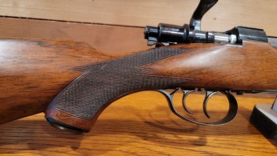 1950 BRNO Model 21H 8x57 DST 8mm Mauser - Image 9 of 20