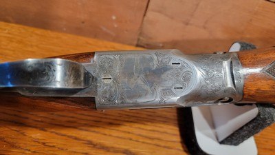 PARKER BROS SC SINGLE BARREL TRAP 12 GA ENGRAVED - Image 14 of 19