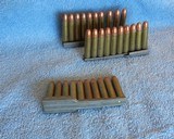 30 **
M1 Carbine Cartridges in 3 Military Stripper Clips FREE POSTAGE - 2 of 2