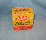 Full Box of 25 Vintage WInchester Super Speed Shotgun Shells 20 ga. FREE SHIPPING - 1 of 5
